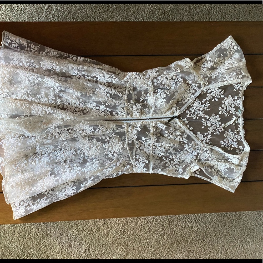 White Lace Dress